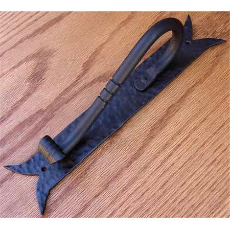 AGAVE IRONWORKS Agave Ironworks PU001-04 Fish Tail Door Pull Dark Bronze PU001-04